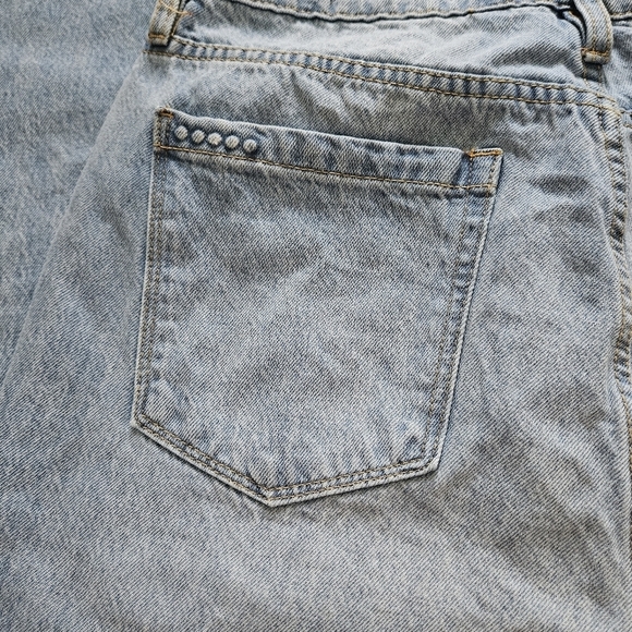 Blank NYC The Cooper Slim Straight Slit Inseam Womens Size 31 Adrenaline Rush - Picture 12 of 15